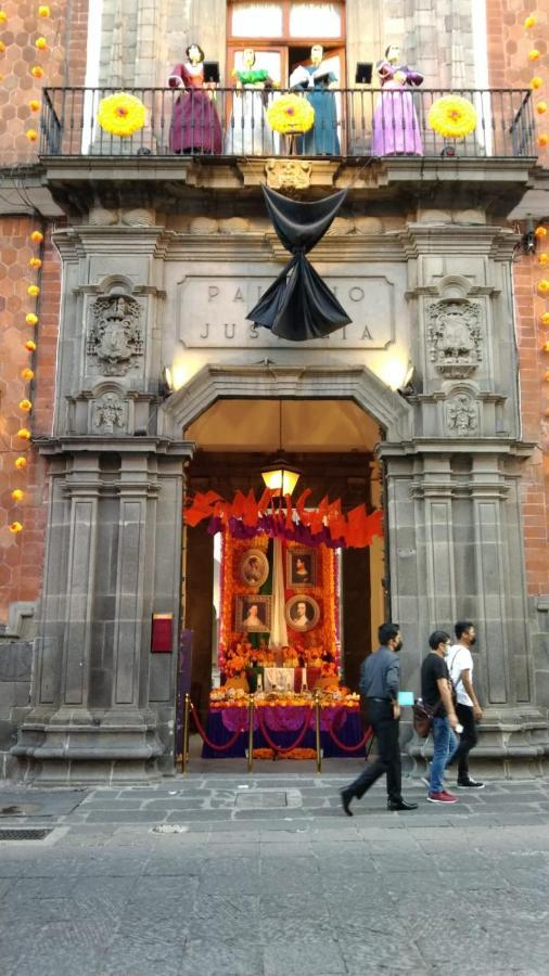 Hostal Azul Puebla Centro Historico Kültér fotó