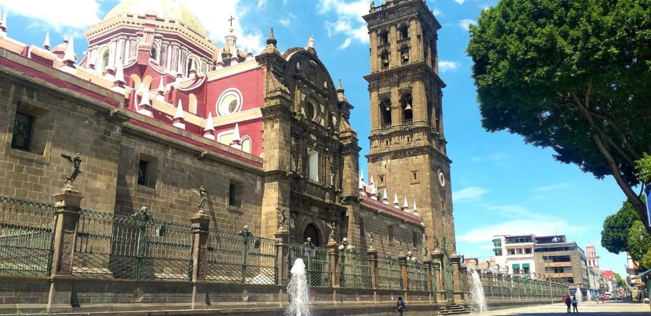 Hostal Azul Puebla Centro Historico Kültér fotó